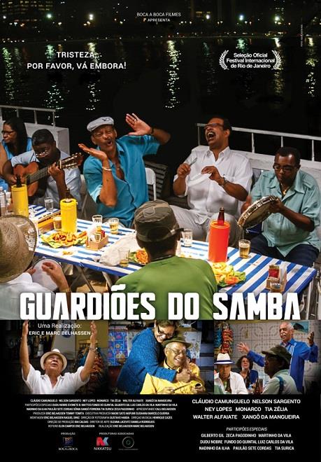 Cartaz - Guardiões do Samba 2014 - Direção Eric Belhassen - Boca a Boca Filmes